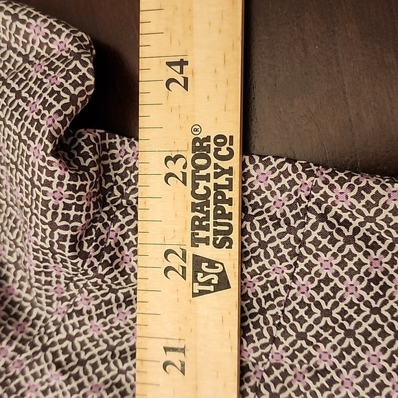 Cinch Women's Long Sleeve Button Shirt Purple Print XXL - Picture 7 of 8